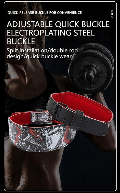 Anime Weightlifting Belt - Legacy Fitness