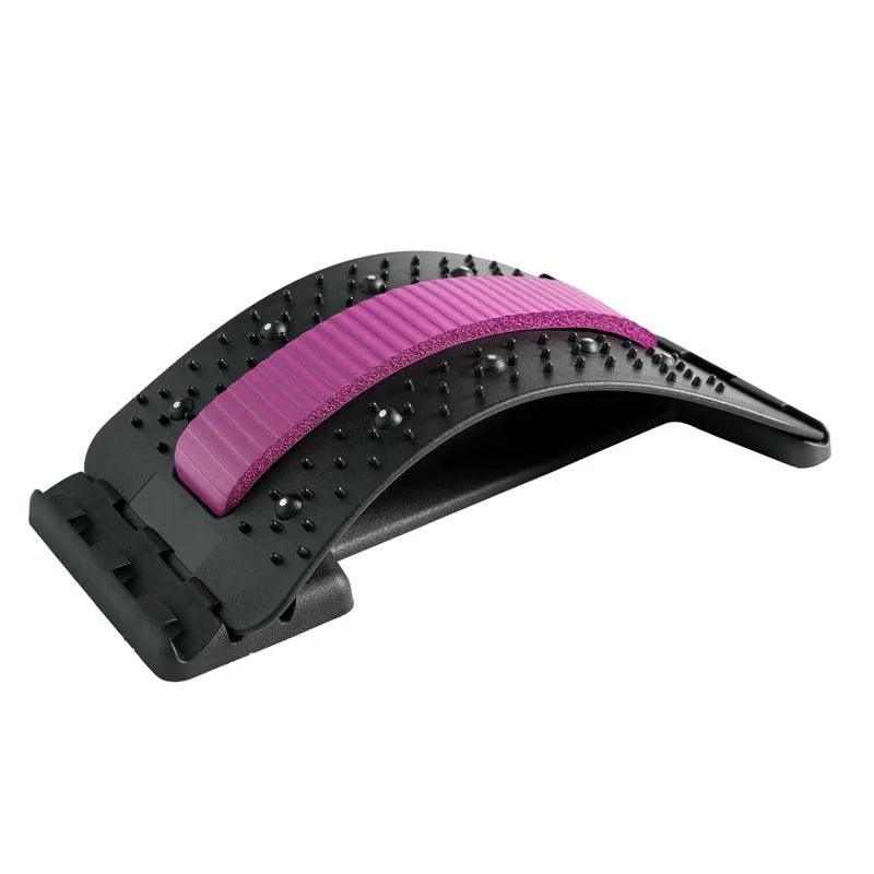 Waist Massager Lumbar Spine Reliever Spine Back Stretch and Corrector - Legacy Fitness