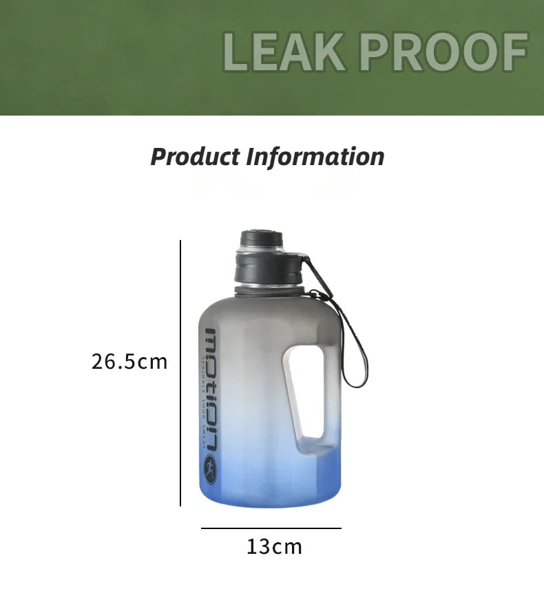 2 Liter Large Water Bottle for Sports - Legacy Fitness