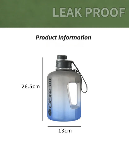 2 Liter Large Water Bottle for Sports - Legacy Fitness