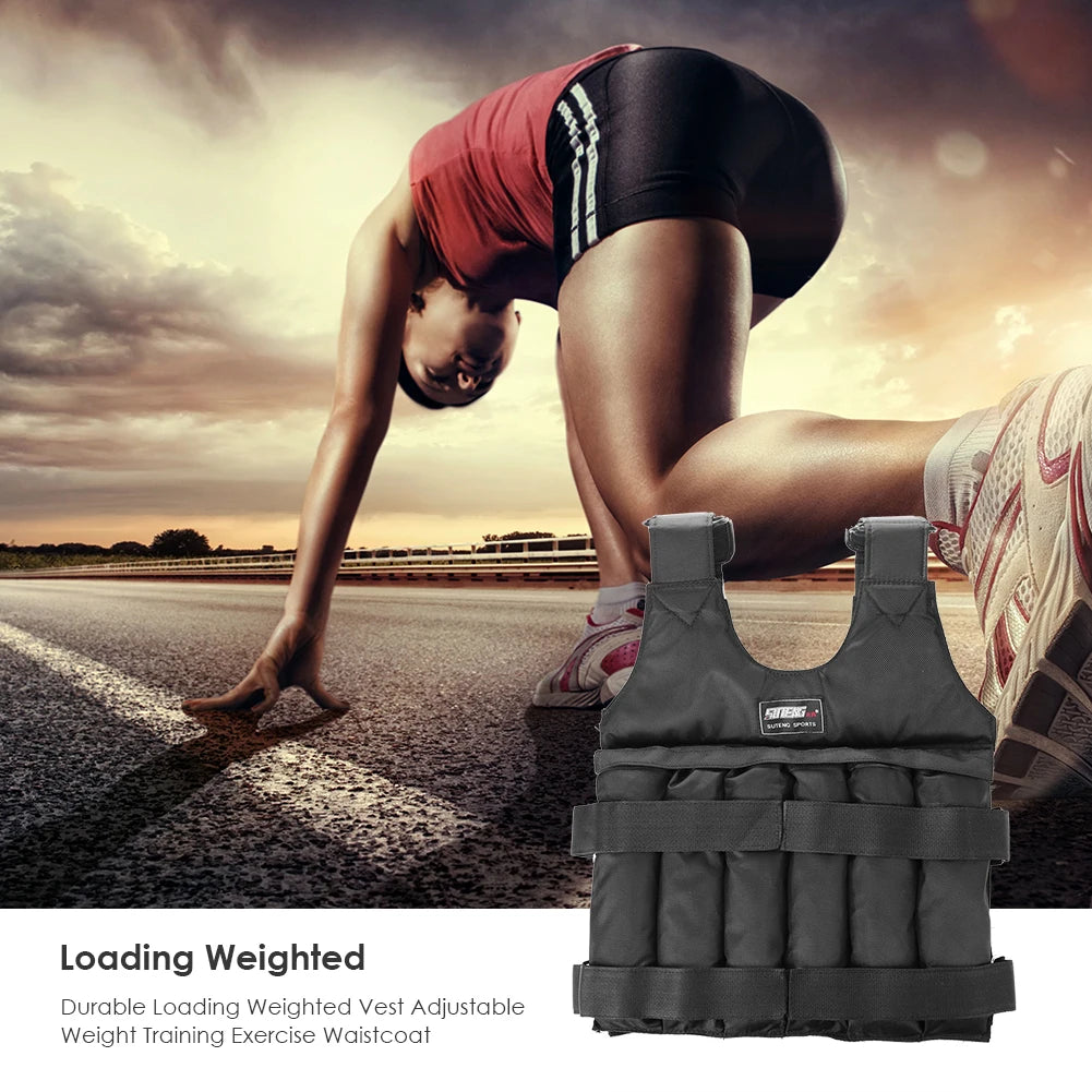 Adjustable Loading Weight Vest Gym Fitness Equipment