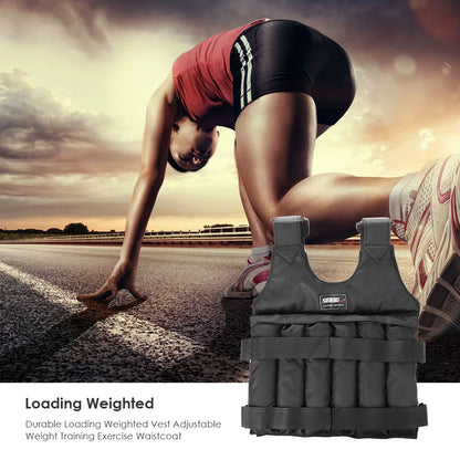 Adjustable Loading Weight Vest Gym Fitness Equipment