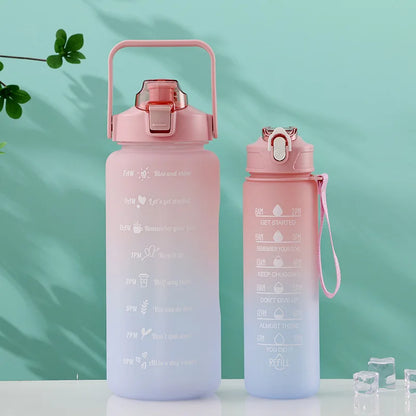 Motivational Water Bottle With Time Markers - Legacy Fitness