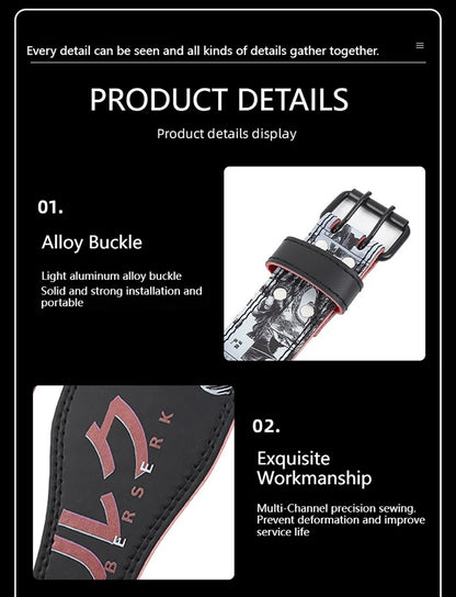 Anime Weightlifting Belt - Legacy Fitness