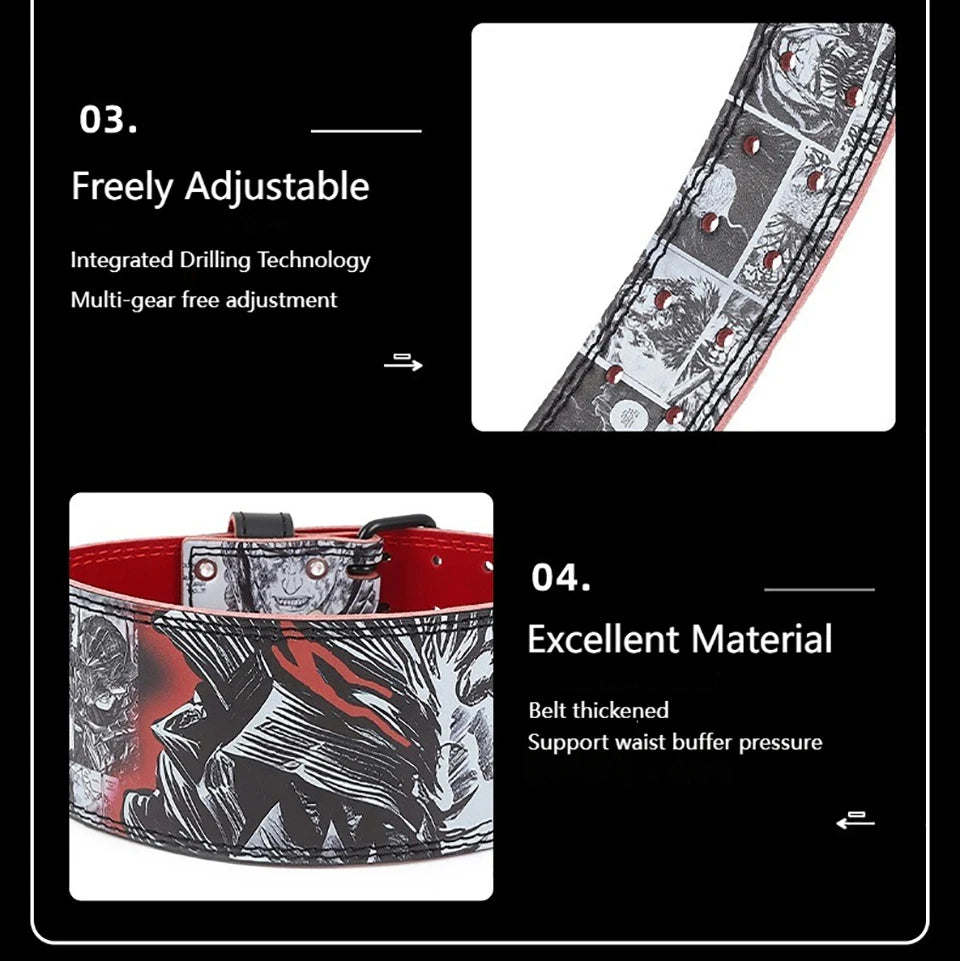 Anime Weightlifting Belt - Legacy Fitness