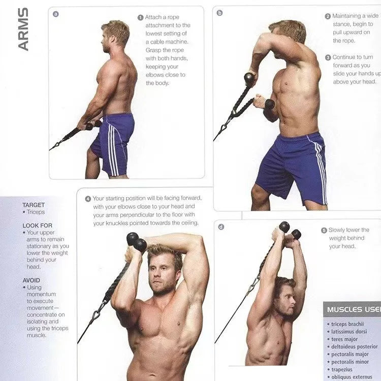 Rope Accessories for Cable Machine - Legacy Fitness