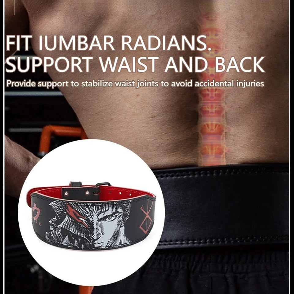 Anime Weightlifting Belt - Legacy Fitness
