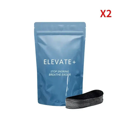 Nose breathing correction patches from Elevate+ for better sleep and snoring relief, designed to enhance fitness.