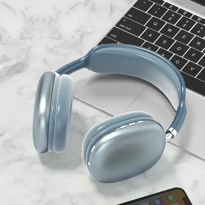 Luxurious Wireless Noise-Cancelling Headphones with Mic - Experience Unmatched Sound Quality