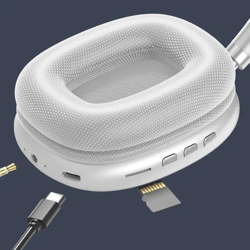 Luxurious Wireless Noise-Cancelling Headphones with Mic - Experience Unmatched Sound Quality