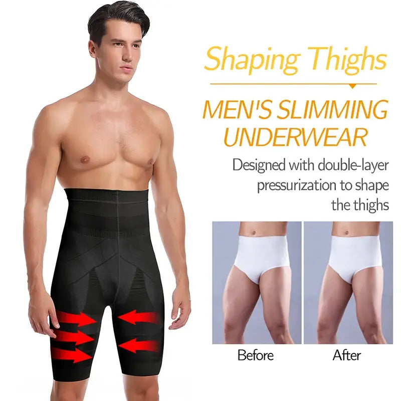 Transformative Men's Body Shaper With Ultra-Elastic Fit